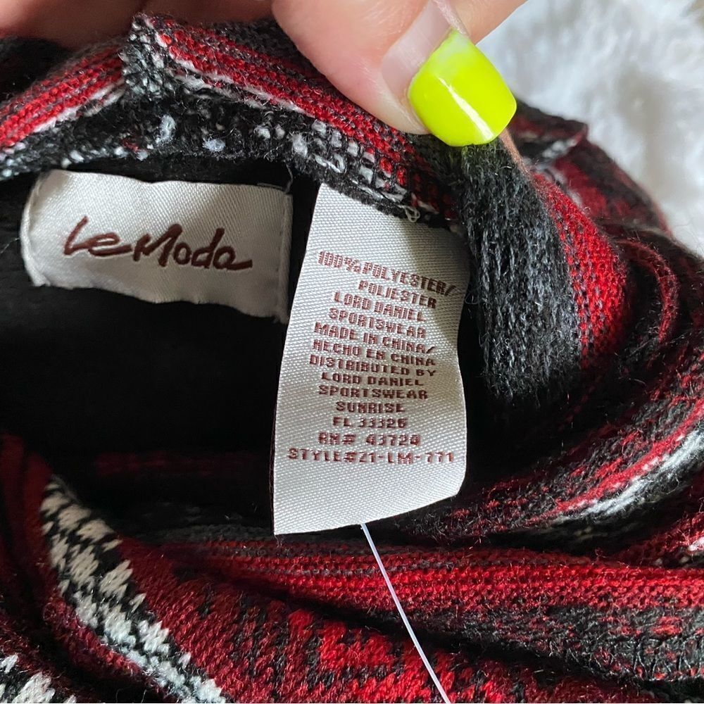 NEW Le Moda Sweater Poncho - Picture 5 of 7